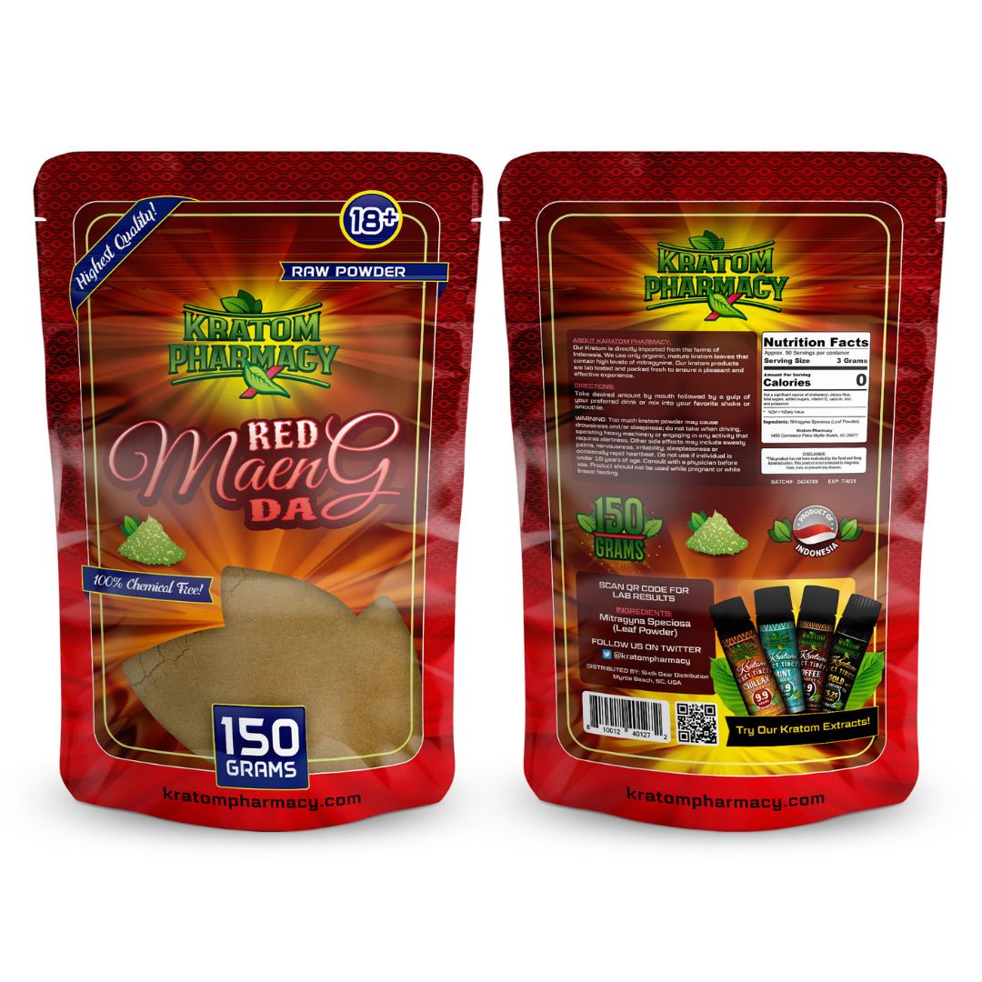 Red Maeng Da Kratom Powder 150g