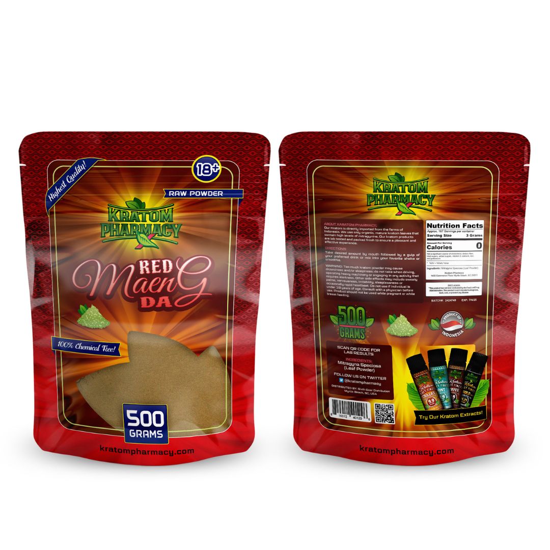 Red Maeng Da Kratom Powder 500g